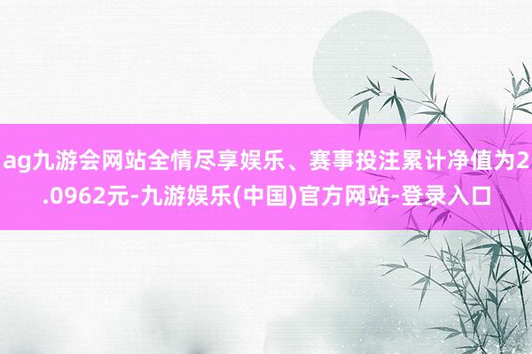 ag九游会网站全情尽享娱乐、赛事投注累计净值为2.0962元-九游娱乐(中国)官方网站-登录入口