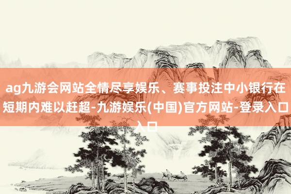 ag九游会网站全情尽享娱乐、赛事投注中小银行在短期内难以赶超-九游娱乐(中国)官方网站-登录入口